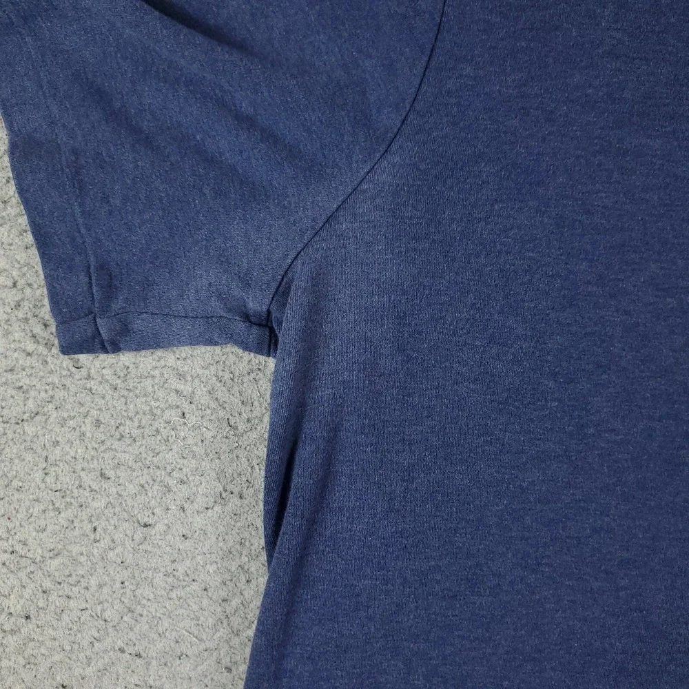 Ralph Lauren Polo Shirt Mens Large Blue Pony Casual Short Sleeve **